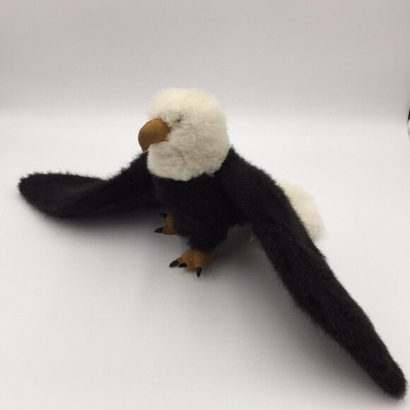 Folkmanis Puppets Eagle Bird Hand Puppet Plush Stuffed Animal 28 - Picture 1 of 11